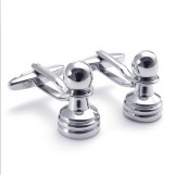 Rational Construction Color Brilliancy Excellent Quality Titanium Cufflinks - Free Shipping