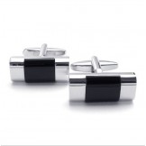 Latest Technology Colorful Brilliancy High Quality Titanium Cupronickel Cufflinks - Free Shipping