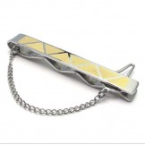 Sophisticated Technology Color Brilliancy Excellent Quality Titanium Tie clips - Free Shipping