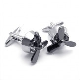 Attractive Design Color Brilliancy Durable in Use Titanium Cufflinks - Free Shipping