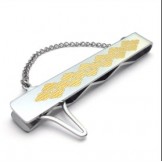 Professional Design Color Brilliancy High Quality Titanium Tie clips - Free Shipping