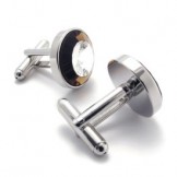 Latest Technology Delicate Colors Excellent Quality Titanium Cufflinks - Free Shipping