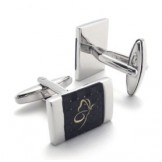 Attractive Design Delicate Colors Dependable Performance Superior Quality Titanium Cufflinks - Free Shipping