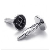 Skillful Manufacture Delicate Colors Reliable Quality Titanium Cufflinks - Free Shipping
