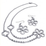 Beautiful Design Color Brilliancy Excellent Quality Titanium Jewelry Sets Including Necklace Pendant Earring - Free Shipping