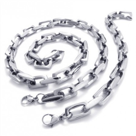 Professional Design Color Brilliancy Excellent Quality Titanium Jewelry Set Including Necklace, Bracelet 