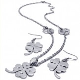 Elegant Shape Color Brilliancy Excellent Quality Titanium Jewelry Sets Including Necklace Pendant Earring - Free Shipping