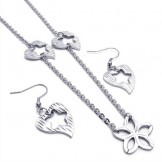 Skillful Manufacture Color Brilliancy Reliable Quality Titanium Jewelry Sets Including Necklace Pendant Earring - Free Shipping