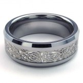 Beautiful Design Color Brilliancy Stable Quality Tungsten Ring - Free Shipping 