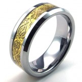 Finely Processed Pretty and Colorful Stable Quality Tungsten Ring - Free Shipping 