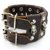 Skillful Manufacture Delicate Colors Reliable Quality Stainless Steel Titanium Leather Bangle