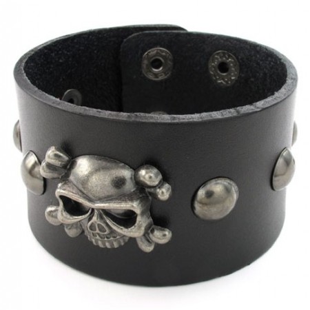 Latest Technology Delicate Colors Excellent Quality Titanium Leather Bangle