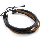 Deft Design Delicate Colors Reliable Reputation Leather Bangle