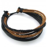 Deft Design Delicate Colors Reliable Reputation Leather Bangle