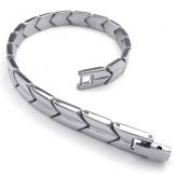 Deft Design Color Brilliancy Excellent Quality Titanium Bracelet