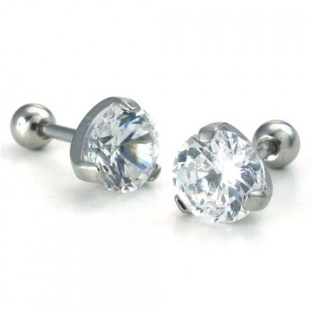 Attractive Design Color Brilliancy Excellent Quality Titanium Earrings