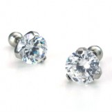 Attractive Design Color Brilliancy Excellent Quality Titanium Earrings