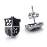 Modern Design Delicate Colors Stable Quality Titanium Earrings