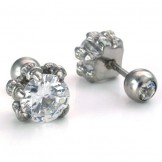 Latest Technology Color Brilliancy High Quality Titanium Earrings