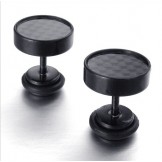 Deft Design Delicate Colors Stable Quality Titanium Earrings