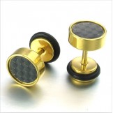 Modern Design Color Brilliancy Stable Quality Titanium Earrings