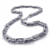 Professional Design Color Brilliancy Superior Quality Titanium Necklace