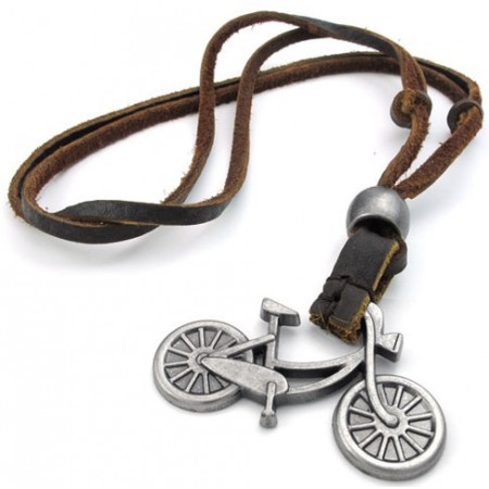 Professional Design Delicate Colors Excellent Quality Alloy Leather Necklace