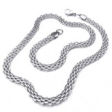 Deft Design Color Brilliancy High Quality Titanium Necklace