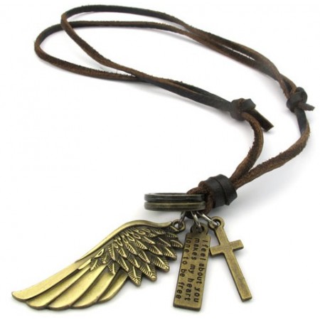 Skillful Manufacture Delicate Colors Reliable Quality Alloy Leather Necklace