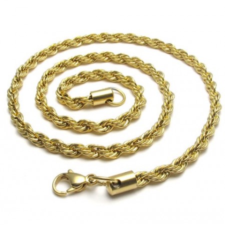 Beautiful Design Color Brilliancy Durable in Use Titanium Necklace