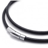 Sophisticated Technology Delicate Colors Reliable Reputation Titanium Leather Necklace