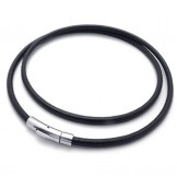 Sophisticated Technology Delicate Colors Reliable Reputation Titanium Leather Necklace