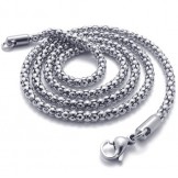 Fashionable Patterns Color Brilliancy Durable in Use Titanium Necklace