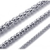 Fashionable Patterns Color Brilliancy Durable in Use Titanium Necklace