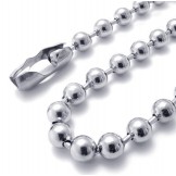 Deft Design Color Brilliancy Reliable Quality Titanium Necklace