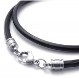 Skillful Manufacture Delicate Colors Stable Quality Leather Necklace