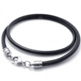 Skillful Manufacture Delicate Colors Stable Quality Leather Necklace