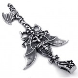 Finely Processed Delicate Colors Stable Quality Titanium Pendant