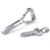 Attractive Design Color Brilliancy Reliable Quality Titanium Pendant