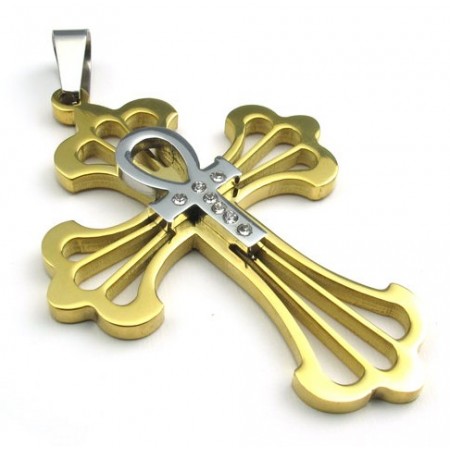 Latest Technology Color Brilliancy Reliable Quality Titanium Cross Pendant