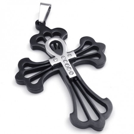 Deft Design Delicate Colors Reliable Quality Titanium Cross Pendant