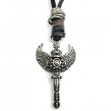 Beautiful Design Delicate Colors Reliable Quality Titanium Leather Pendant