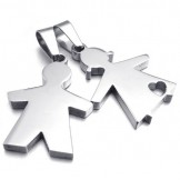 Latest Technology Color Brilliancy to Have a Long Story Titanium Pendant