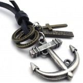 Latest Technology Delicate Colors High Quality Titanium Leather Pendant