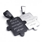 Finely Processed Delicate Colors to Have a Long Standing Reputation Titanium Pendant