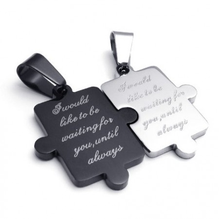 Finely Processed Delicate Colors to Have a Long Standing Reputation Titanium Pendant