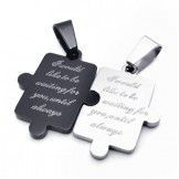 Finely Processed Delicate Colors to Have a Long Standing Reputation Titanium Pendant