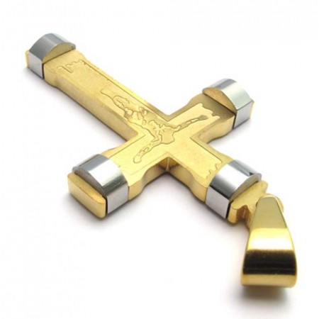 Various Styles Color Brilliancy Excellent Quality Titanium Cross Pendant