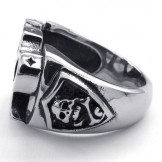 Rational Construction Delicate Colors Stable Quality Titanium Ring