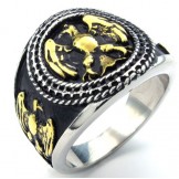 Modern Design Color Brilliancy Reliable Quality Titanium Ring